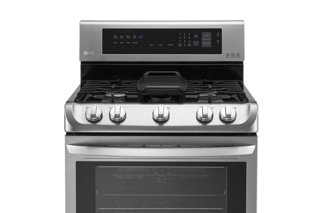 6.3 cu. ft. Gas Single Oven Range with ProBake Convection®, EasyClean® and Warming Drawer LRG4115ST
