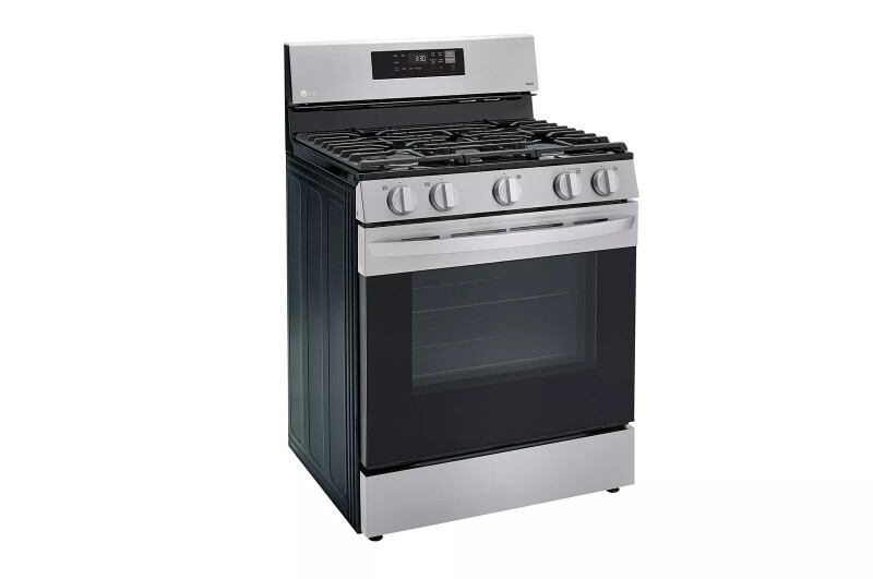 5.8 cu ft. Smart Wi-Fi Enabled Gas Range with EasyClean® LRGL5821S