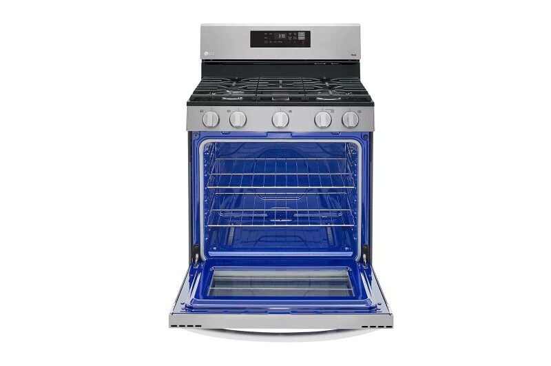 5.8 cu ft. Smart Wi-Fi Enabled Gas Range with EasyClean® LRGL5821S