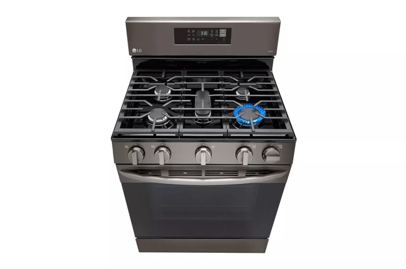 5.8 cu ft. Smart Wi-Fi Enabled Fan Convection Gas Range with Air Fry & EasyClean® LRGL5823D