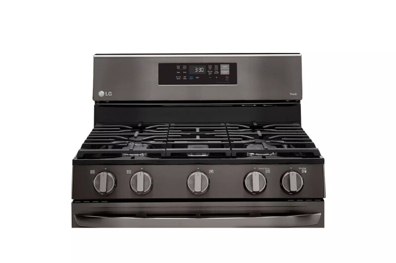 5.8 cu ft. Smart Wi-Fi Enabled Fan Convection Gas Range with Air Fry & EasyClean® LRGL5823D