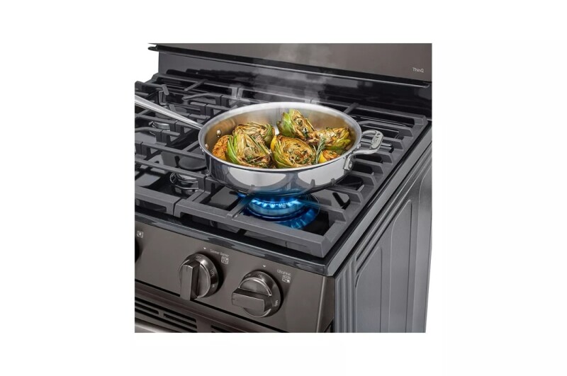 5.8 cu ft. Smart Wi-Fi Enabled Fan Convection Gas Range with Air Fry & EasyClean® LRGL5823D