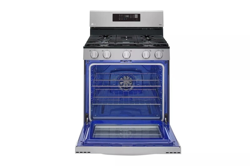 5.8 cu ft. Smart Wi-Fi Enabled Fan Convection Gas Range with Air Fry & EasyClean® LRGL5823S