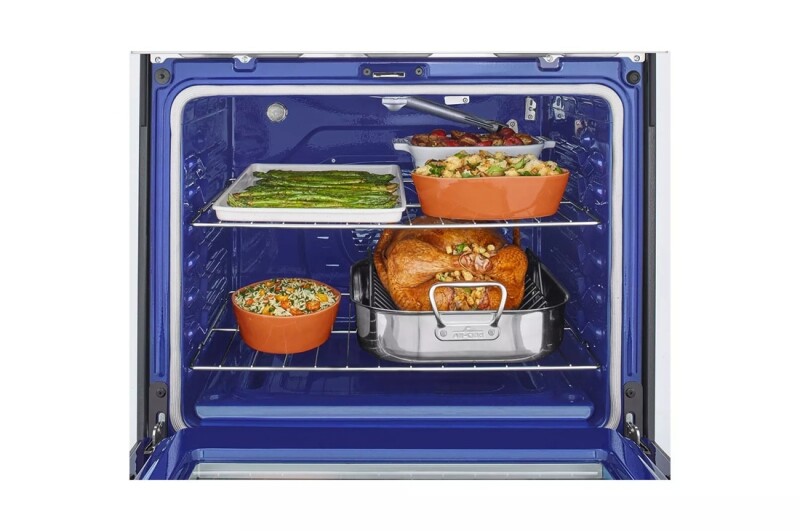 5.8 cu ft. Smart Wi-Fi Enabled Fan Convection Gas Range with Air Fry & EasyClean® LRGL5823S