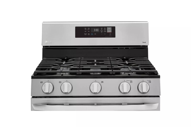 5.8 cu ft. Smart Wi-Fi Enabled Fan Convection Gas Range with Air Fry & EasyClean® LRGL5823S