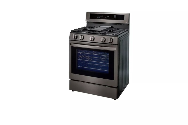 5.8 cu ft. Smart Wi-Fi Enabled True Convection InstaView® Gas Range with Air Fry LRGL5825D