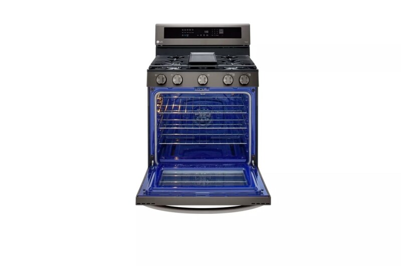 5.8 cu ft. Smart Wi-Fi Enabled True Convection InstaView® Gas Range with Air Fry LRGL5825D