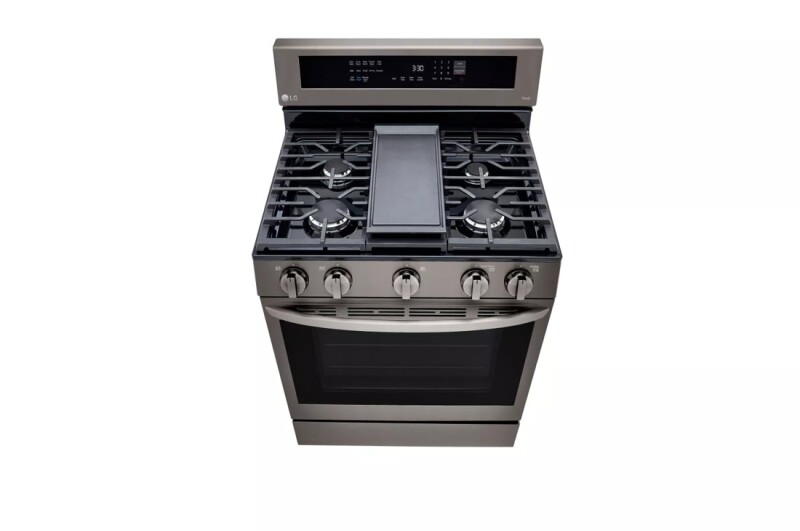 5.8 cu ft. Smart Wi-Fi Enabled True Convection InstaView® Gas Range with Air Fry LRGL5825D