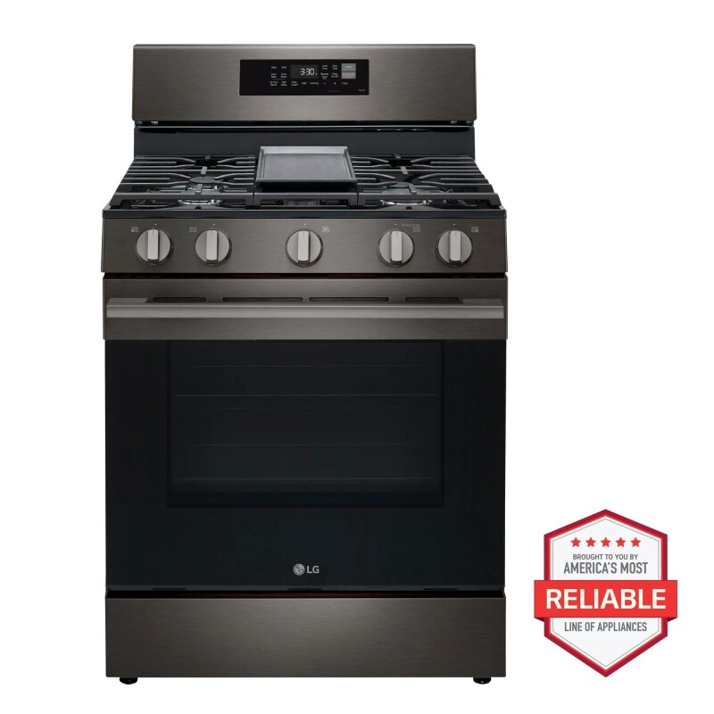 6.3 cu. ft. Smart Wi-Fi Enabled Probake Convection® Gas Range with Air Fry & EasyClean® LRGN6323Z