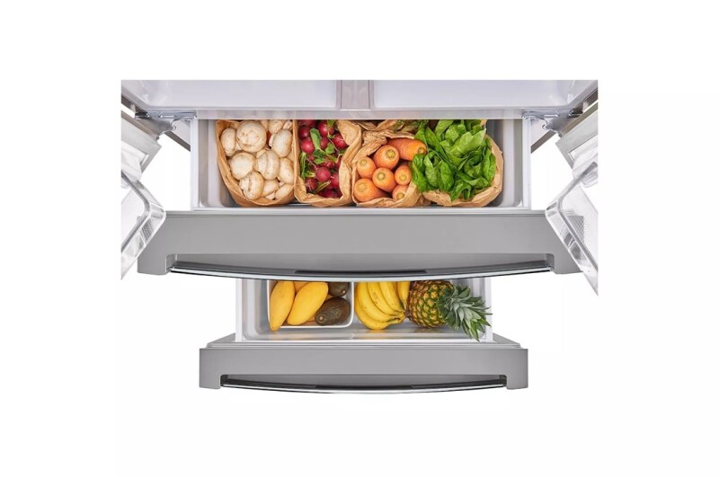 14.3 cu. ft. Kimchi/Specialty Food French Door Refrigerator LRKNS1400V