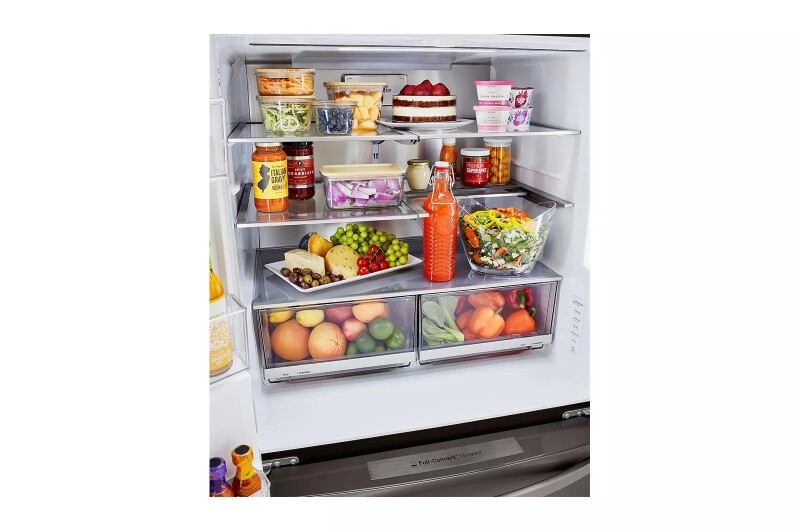 23 cu. ft. Smart InstaView™ Door-in-Door® Counter-Depth Refrigerator with Craft Ice™ LRMVC2306D