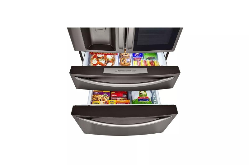 23 cu. ft. Smart InstaView™ Door-in-Door® Counter-Depth Refrigerator with Craft Ice™ LRMVC2306D