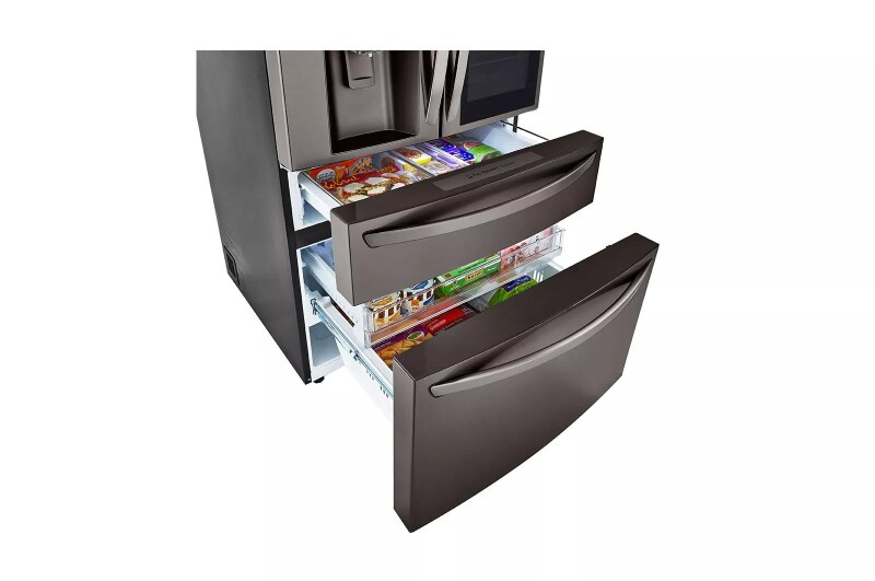 23 cu. ft. Smart InstaView™ Door-in-Door® Counter-Depth Refrigerator with Craft Ice™ LRMVC2306D