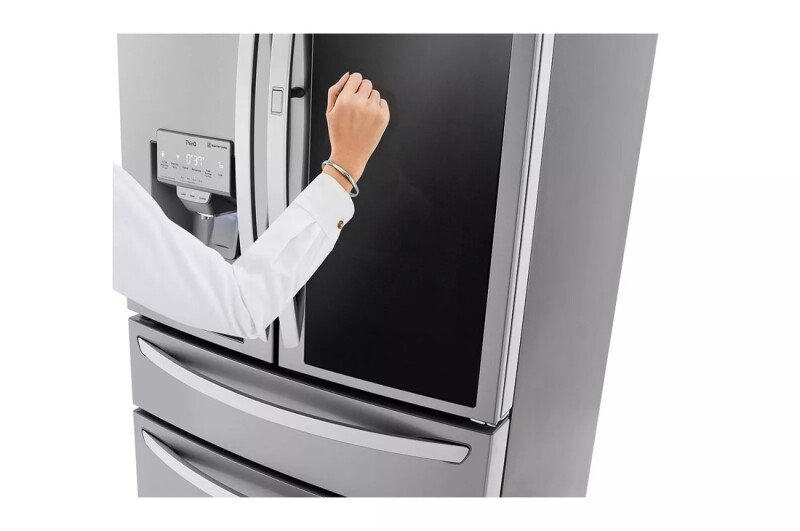 23 Cu. Ft. Smart Wi-fi Enabled Instaview® Door-in-door® Counter-depth Refrigerator With Craft Ice™ Maker LRMVC2306S