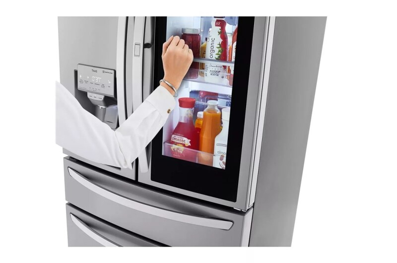 23 Cu. Ft. Smart Wi-fi Enabled Instaview® Door-in-door® Counter-depth Refrigerator With Craft Ice™ Maker LRMVC2306S