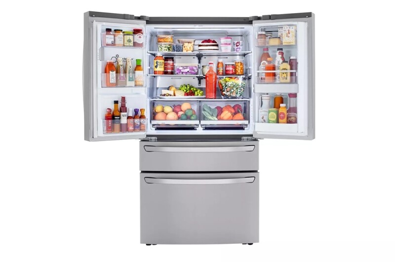 23 Cu. Ft. Smart Wi-fi Enabled Instaview® Door-in-door® Counter-depth Refrigerator With Craft Ice™ Maker LRMVC2306S