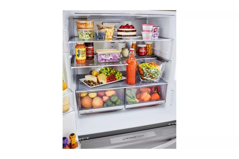23 Cu. Ft. Smart Wi-fi Enabled Instaview® Door-in-door® Counter-depth Refrigerator With Craft Ice™ Maker LRMVC2306S
