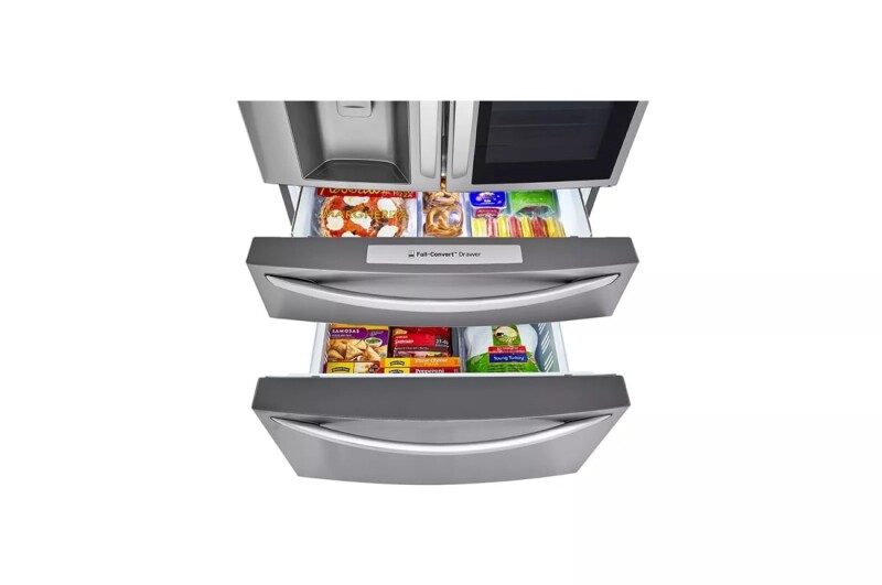 23 Cu. Ft. Smart Wi-fi Enabled Instaview® Door-in-door® Counter-depth Refrigerator With Craft Ice™ Maker LRMVC2306S