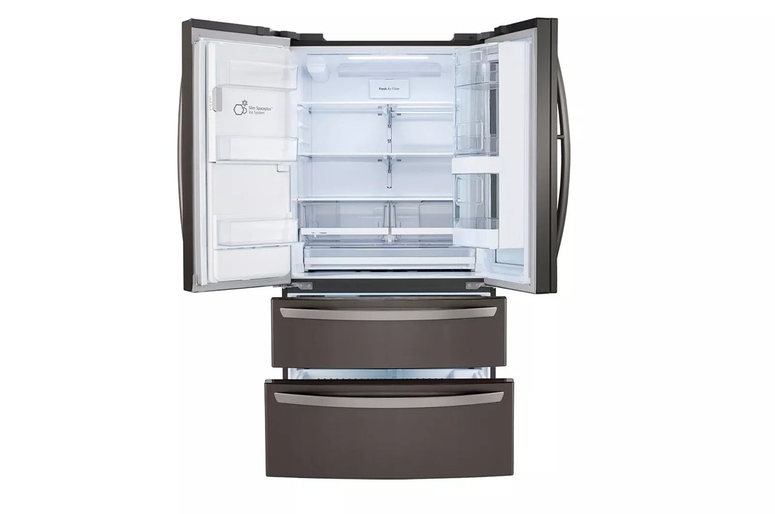 28 cu ft. Smart InstaView® Door-in-Door® Double Freezer Refrigerator with Craft Ice™ LRMVS2806D