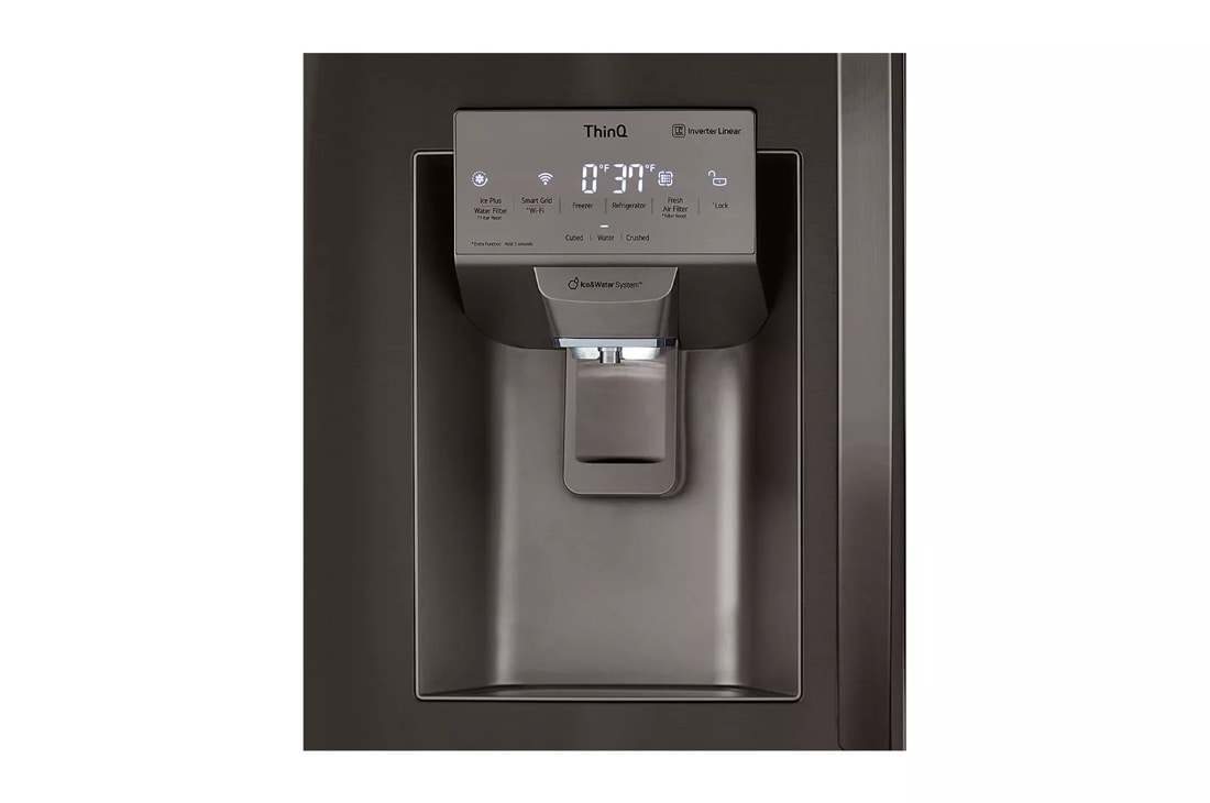 28 cu ft. Smart InstaView® Door-in-Door® Double Freezer Refrigerator with Craft Ice™ LRMVS2806D