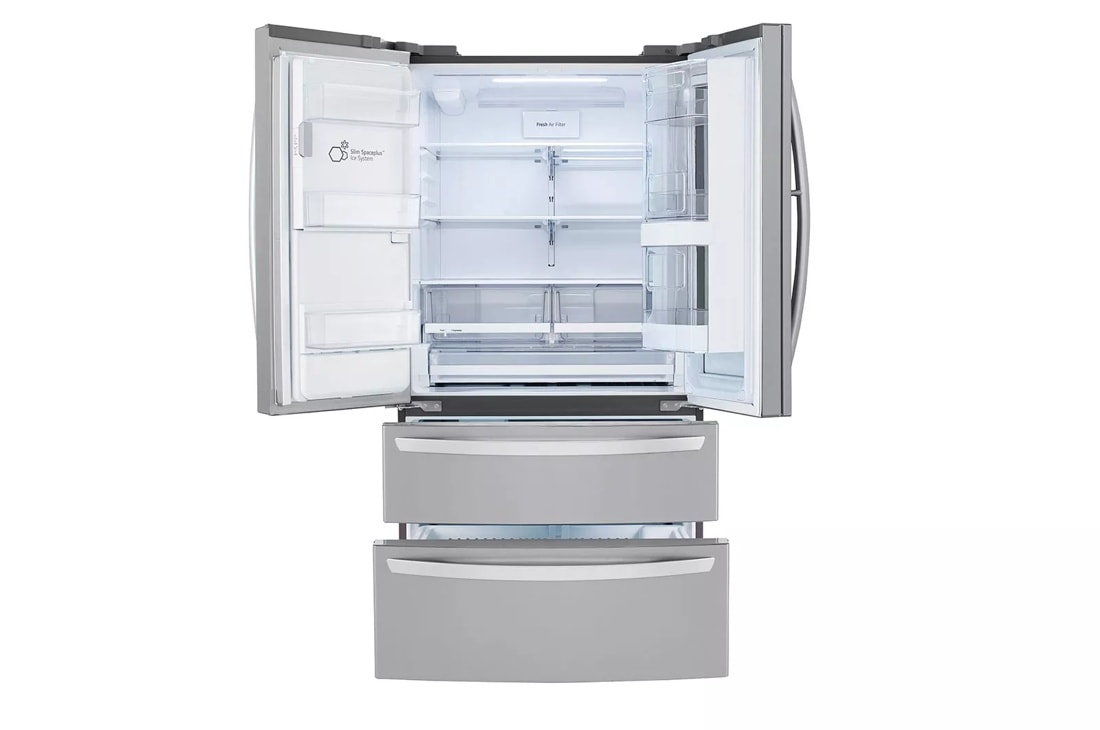 28 cu ft. Smart InstaView® Door-in-Door® Double Freezer Refrigerator with Craft Ice™ LRMVS2806S