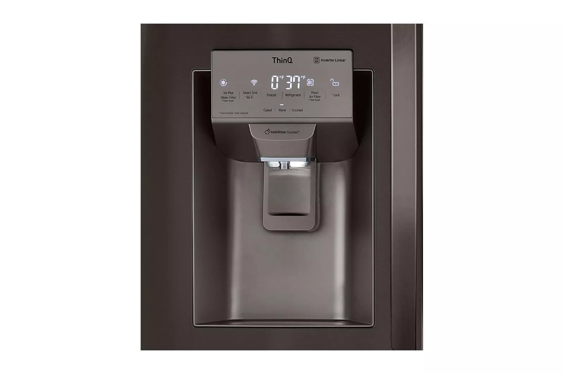 22 cu ft. Smart Counter Depth Double Freezer Refrigerator with Craft Ice™ LRMXC2206D