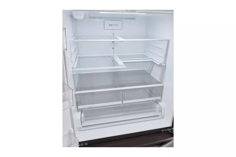 28 cu ft. Smart Double Freezer Refrigerator with Craft Ice™ LRMXS2806D