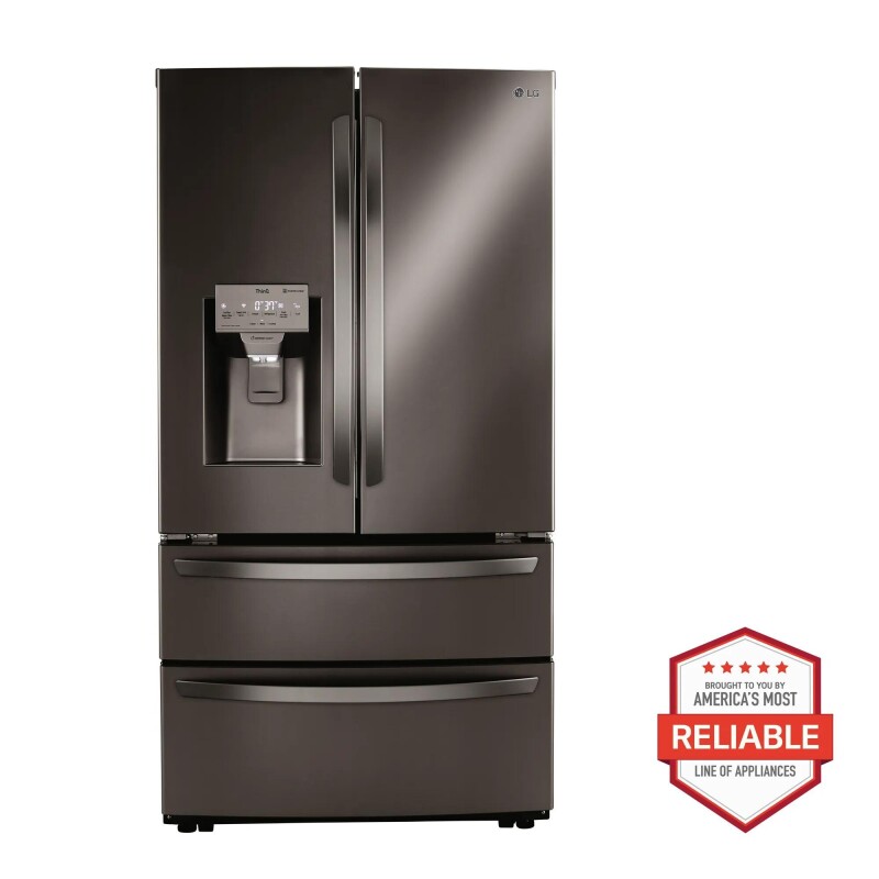 28 cu ft. Smart Double Freezer Refrigerator with Craft Ice™ LRMXS2806D