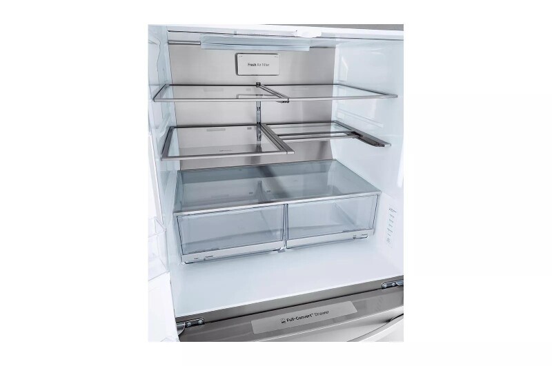 30 cu ft. Smart French Door Refrigerator with Craft Ice™ & Full-Convert™ Drawer LRMXS3006S