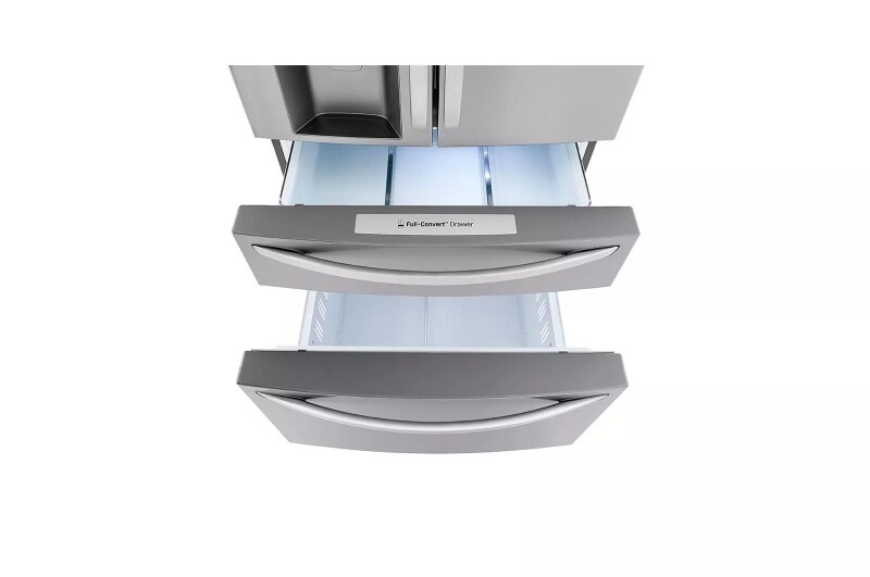 30 cu ft. Smart French Door Refrigerator with Craft Ice™ & Full-Convert™ Drawer LRMXS3006S