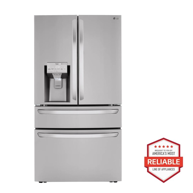 30 cu ft. Smart French Door Refrigerator with Craft Ice™ & Full-Convert™ Drawer LRMXS3006S