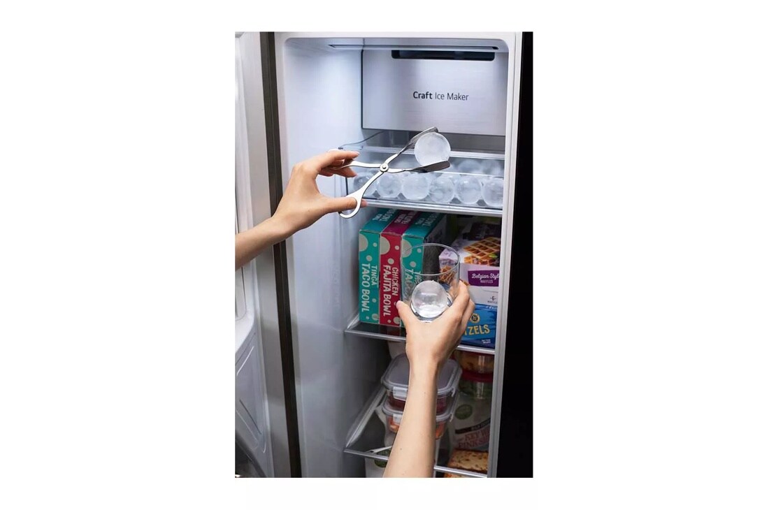27 cu. ft. Side-By-Side Door-in-Door® Refrigerator with Craft Ice™ LRSDS2706D
