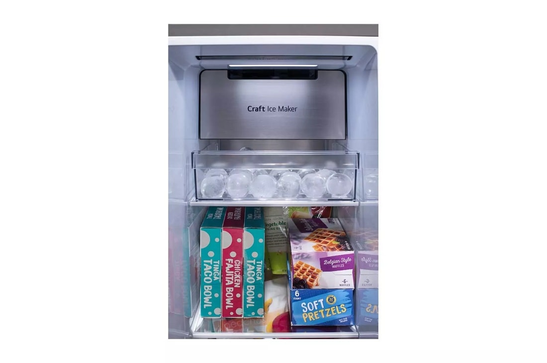 27 cu. ft. Side-By-Side Door-in-Door® Refrigerator with Craft Ice™ LRSDS2706S