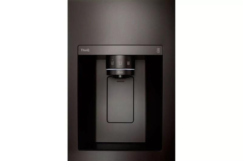 23 cu. Ft. Side-By-Side Counter-Depth InstaView® Refrigerator with Craft Ice™ LRSOC2306D