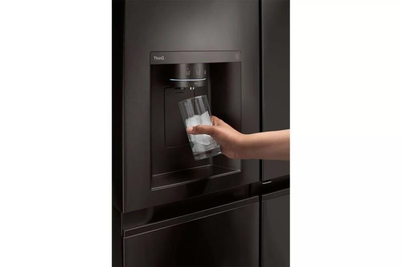 23 cu. Ft. Side-By-Side Counter-Depth InstaView® Refrigerator with Craft Ice™ LRSOC2306D