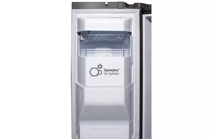 23 cu. Ft. Side-By-Side Counter-Depth InstaView® Refrigerator with Craft Ice™ LRSOC2306D
