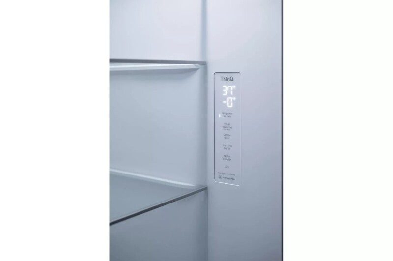 23 cu. Ft. Side-By-Side Counter-Depth InstaView® Refrigerator with Craft Ice™ LRSOC2306D