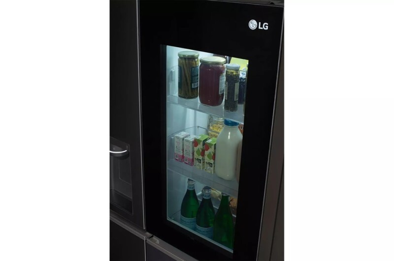23 cu. Ft. Side-By-Side Counter-Depth InstaView® Refrigerator with Craft Ice™ LRSOC2306D