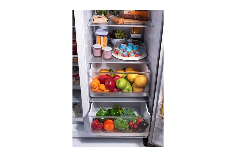 27 Cu. Ft. Side-by-side Instaview® Refrigerator LRSOS2706D