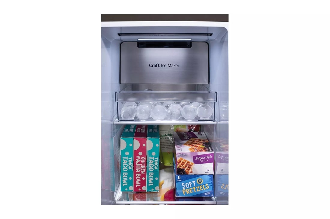 27 cu.ft. Smart Side-By-Side InstaView® Door-in-Door® Refrigerator with Craft Ice™ LRSVS2706S