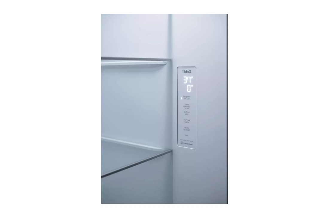 27 cu.ft. Smart Side-By-Side InstaView® Door-in-Door® Refrigerator with Craft Ice™ LRSVS2706S