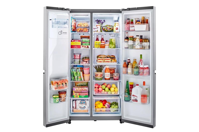 23 Cu. Ft. Side-by-side Counter-depth Refrigerator With Smooth Touch Dispenser LRSXC2306S