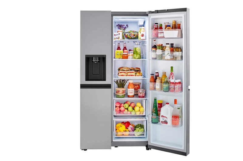 23 Cu. Ft. Side-by-side Counter-depth Refrigerator With Smooth Touch Dispenser LRSXC2306S