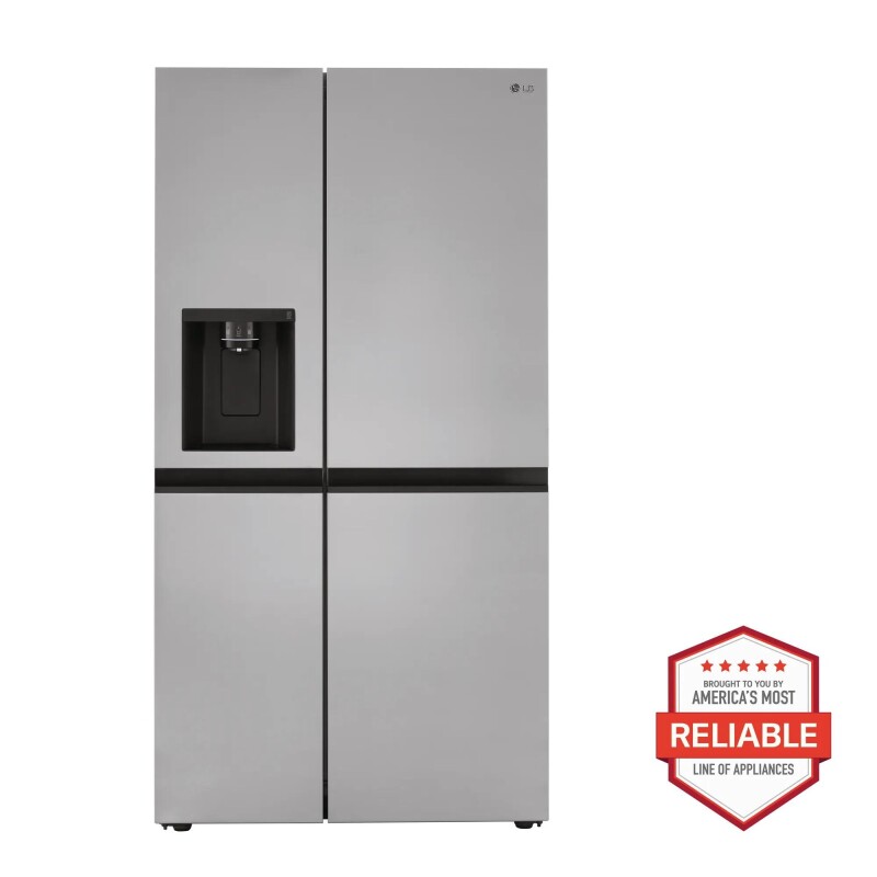 23 cu. ft. Side-by-Side Counter-Depth Refrigerator with Smooth Touch Dispenser LRSXC2306V