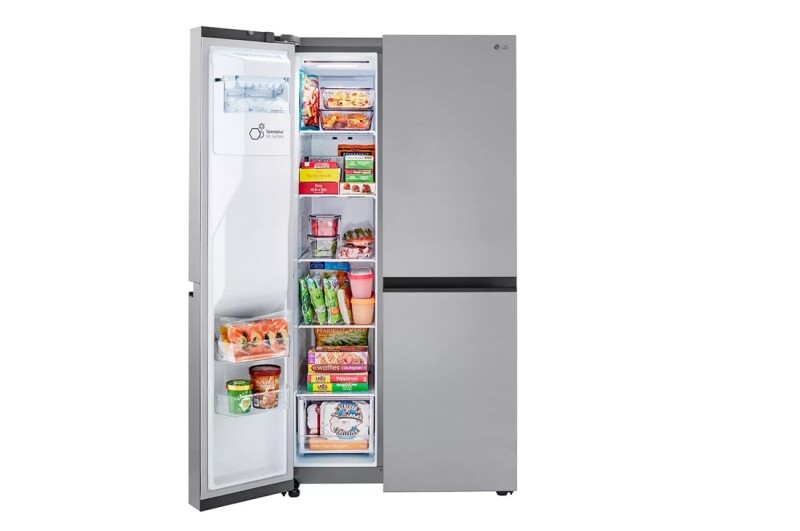 23 cu. ft. Side-by-Side Counter-Depth Refrigerator with Smooth Touch Dispenser LRSXC2306V