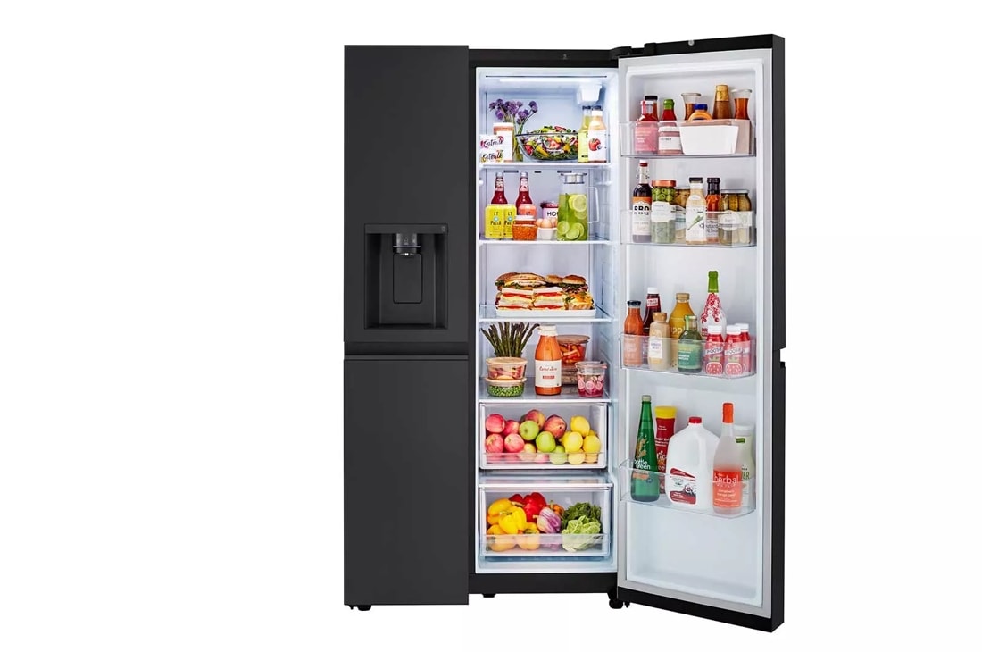 27 cu. ft. Side-by-Side Refrigerator with Smooth Touch Ice Dispenser LRSXS2706B