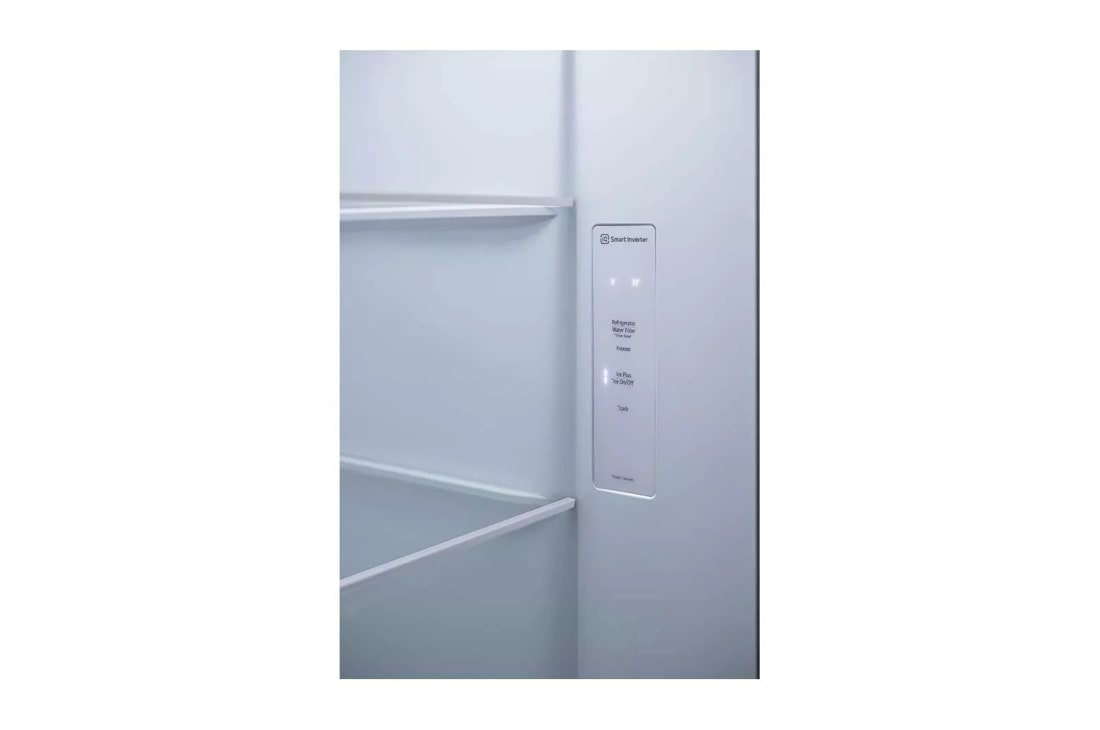 27 cu. ft. Side-by-Side Refrigerator with Smooth Touch Ice Dispenser LRSXS2706S