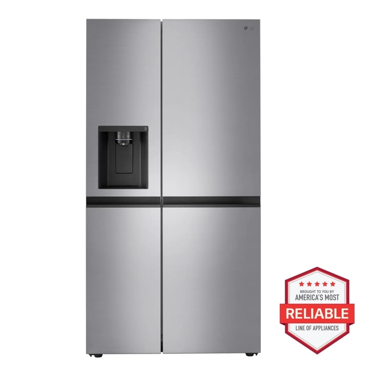27 cu. ft. Side-by-Side Refrigerator with Smooth Touch Ice Dispenser LRSXS2706V