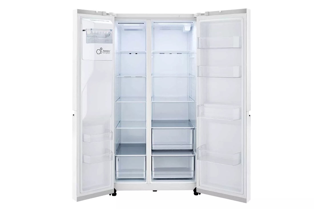 27 cu. ft. Side-by-Side Refrigerator with Smooth Touch Ice Dispenser LRSXS2706W