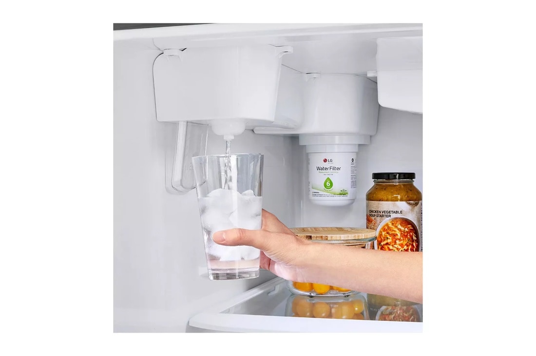 24 Cu. Ft. 33 Inch Wide Top Freezer Refrigerator - Stainless Steel LRTLS2403S